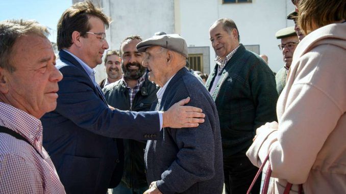 Fernández Vara subraya lo rural como seña de identidad de Extremadura
